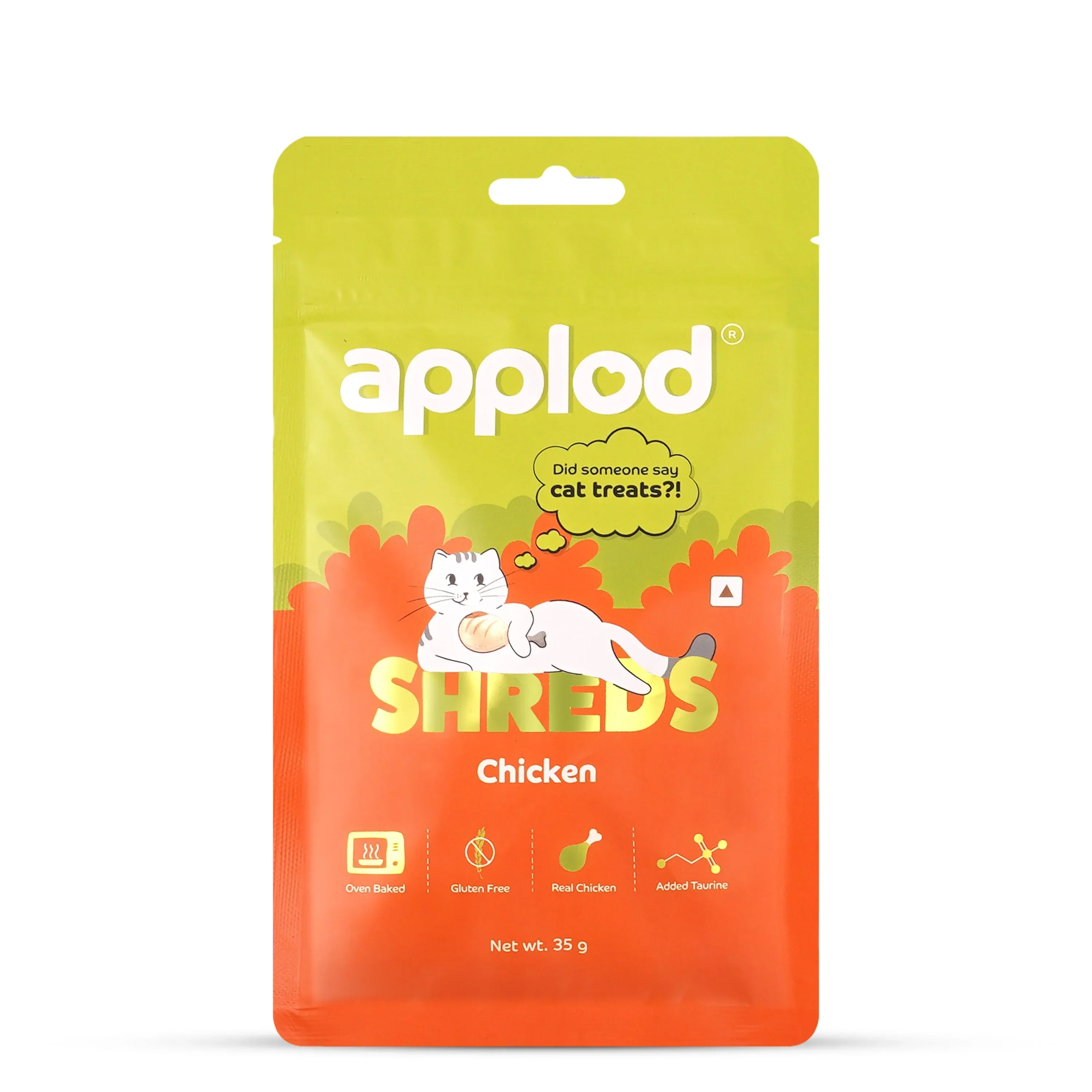 Applod Chicken Shreds Soft Cat Treat - 35g - Image 11