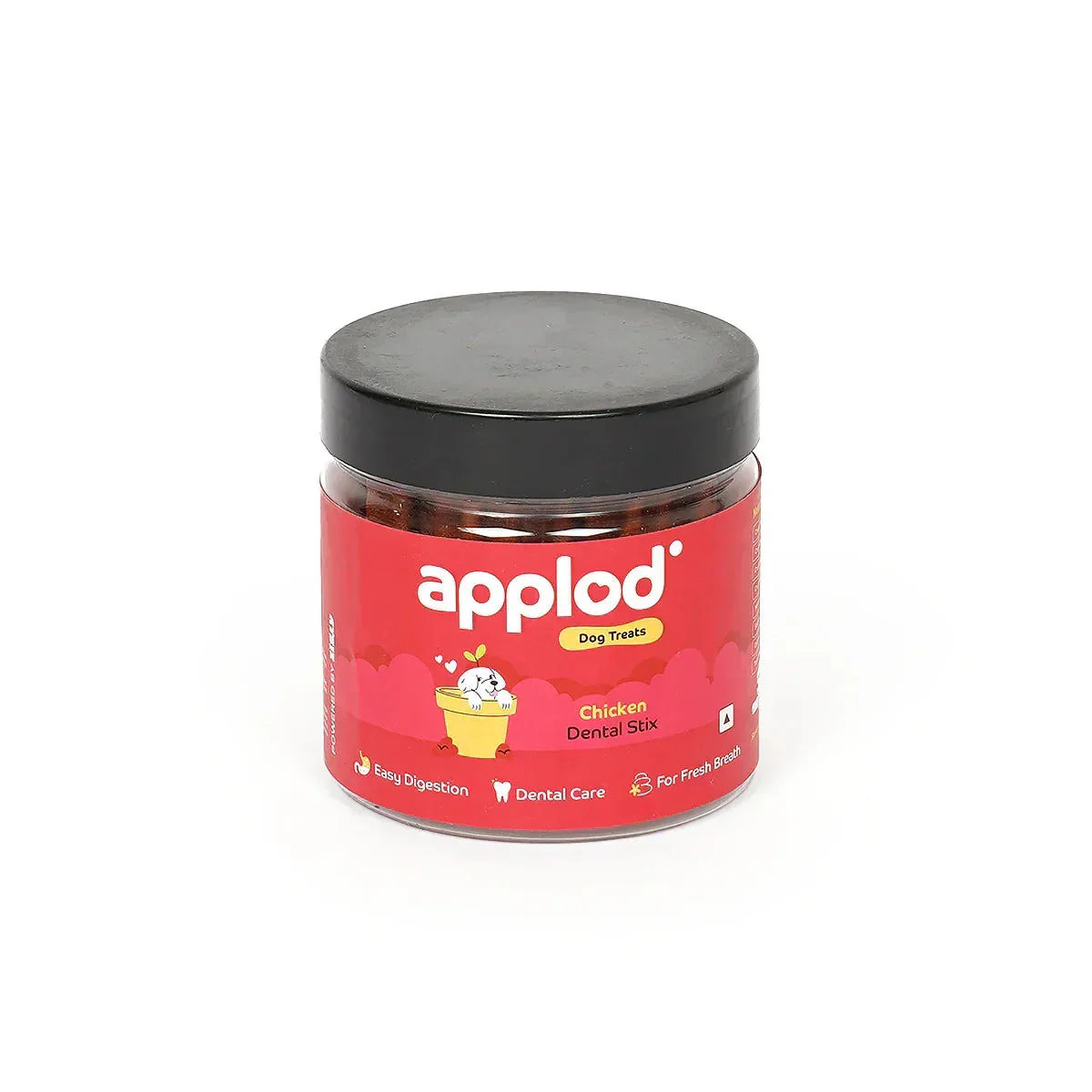 Applod Dental Stix Chicken Flavour Dog Treat - 220g - Image 4