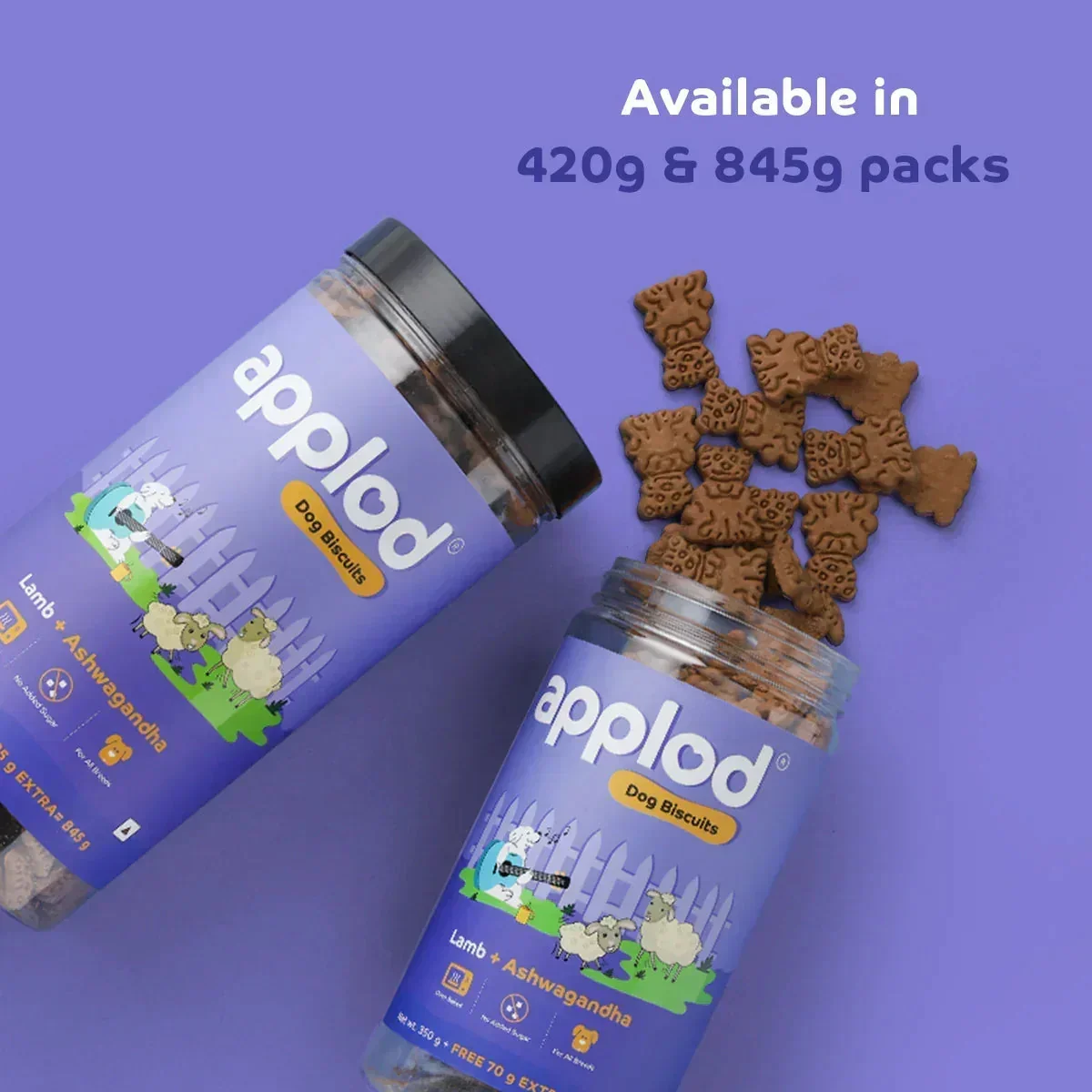 Applod Lamb Dog Biscuit With Ashwagandha - Image 5