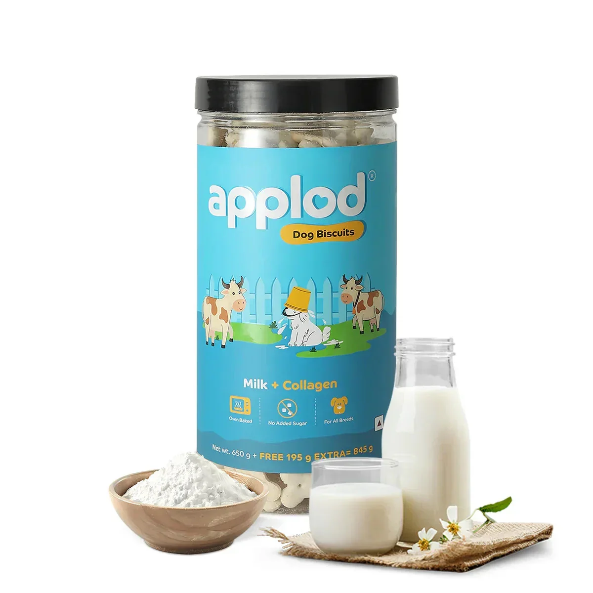 Applod Milk Puppy Biscuit With Collagen - Image 11