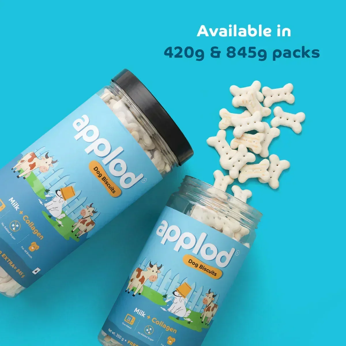 Applod Milk Puppy Biscuit With Collagen - Image 5