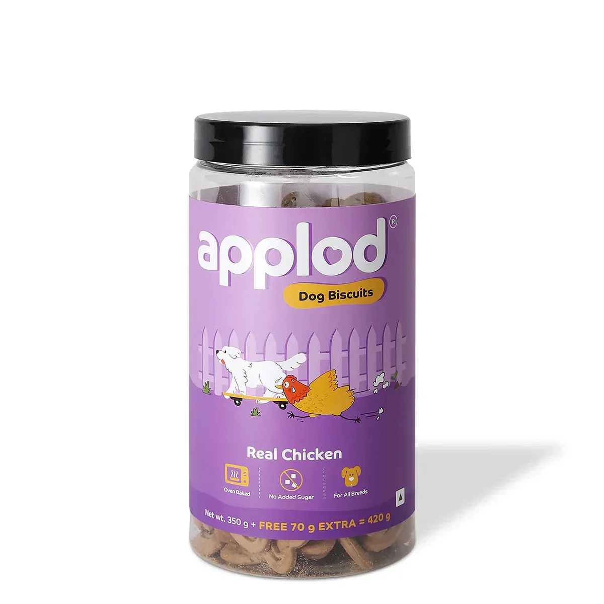 Applod Real Chicken Dog Biscuit - Image 10