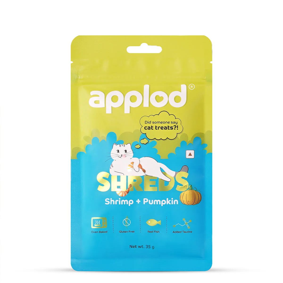 Applod Shrimp with Pumpkin Cat Treat - 35g - Image 11
