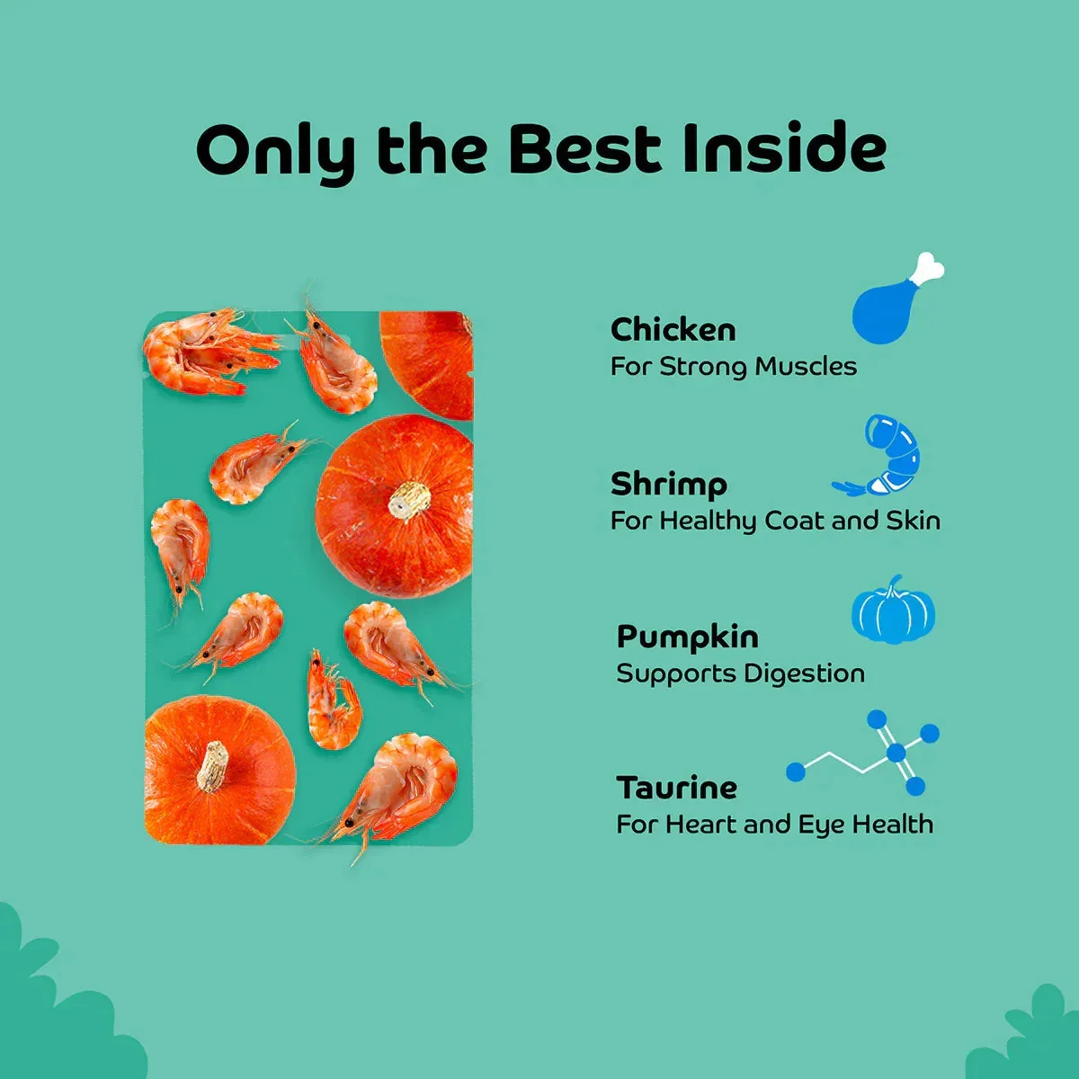 Applod Shrimp with Pumpkin Cat Treat - 35g - Image 4