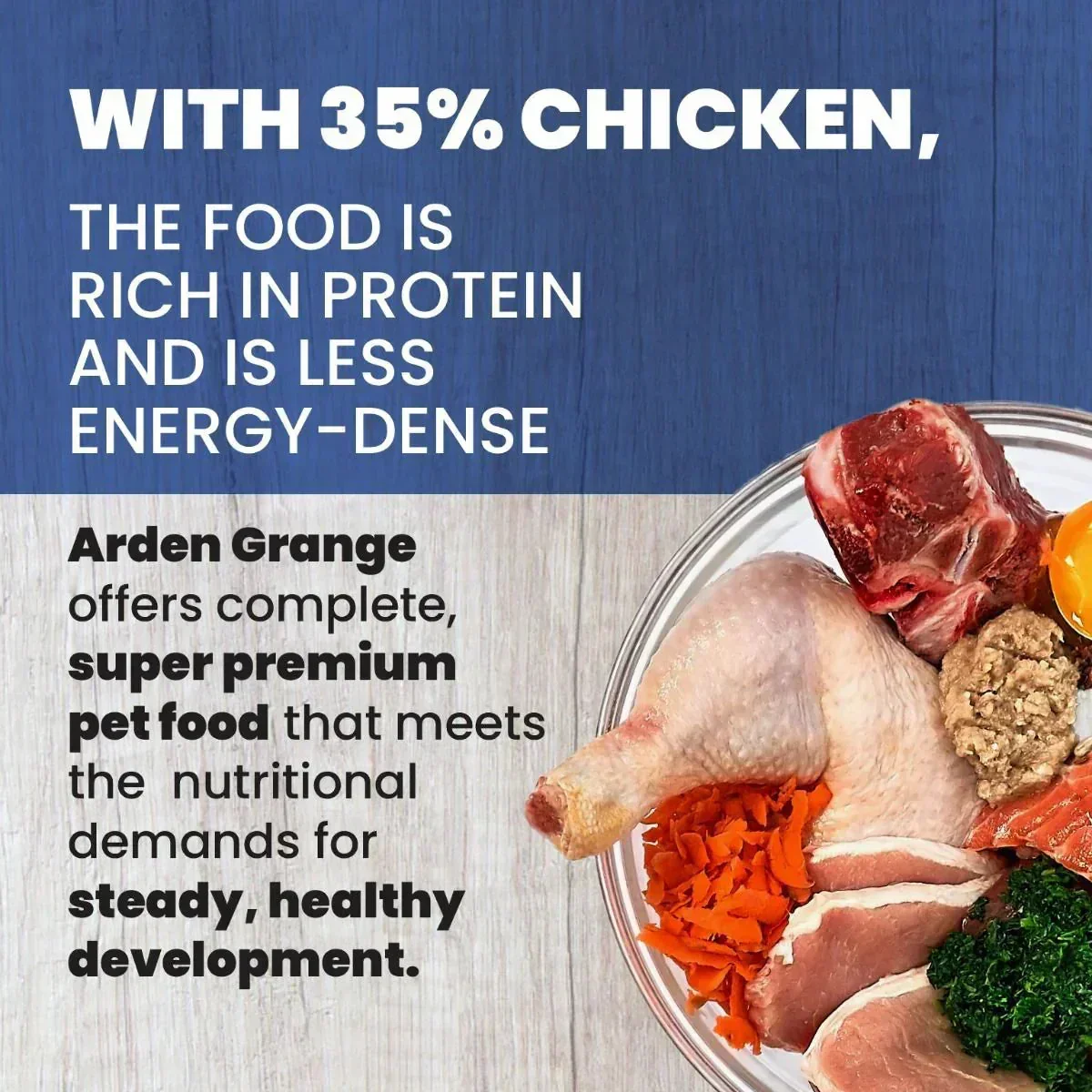 Arden Grange Puppy/Junior Fresh Chicken & Rice Dry Dog Food - Large Breed - Image 5