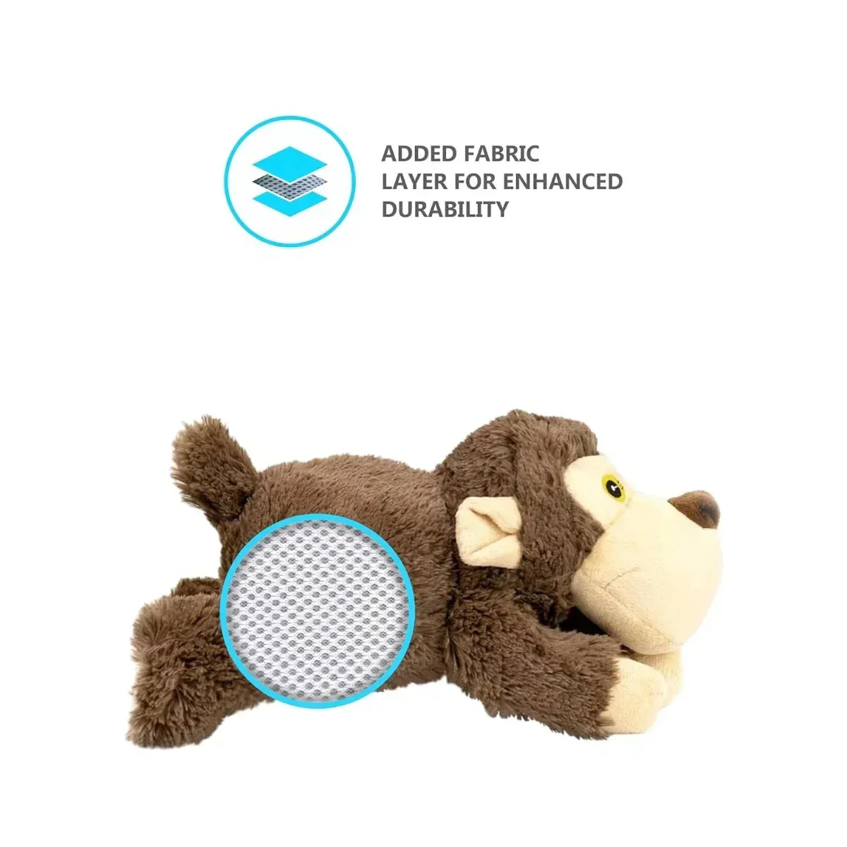 Barkbutler Jumboh The Bear Plush Dog Toy - Image 3