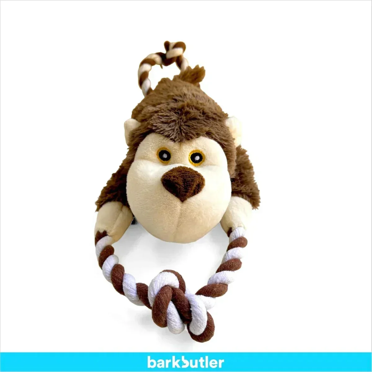 Barkbutler Knotty The Bear Plush Dog Toy - Image 3