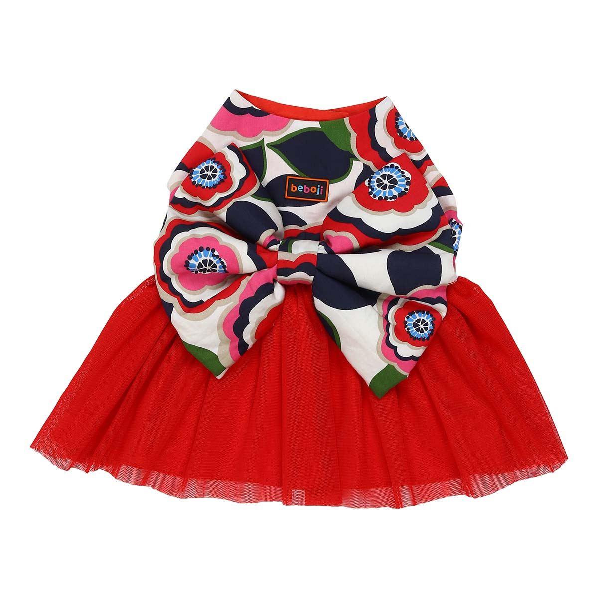 beboji Big Bow Flare Dog Frock - Image 8