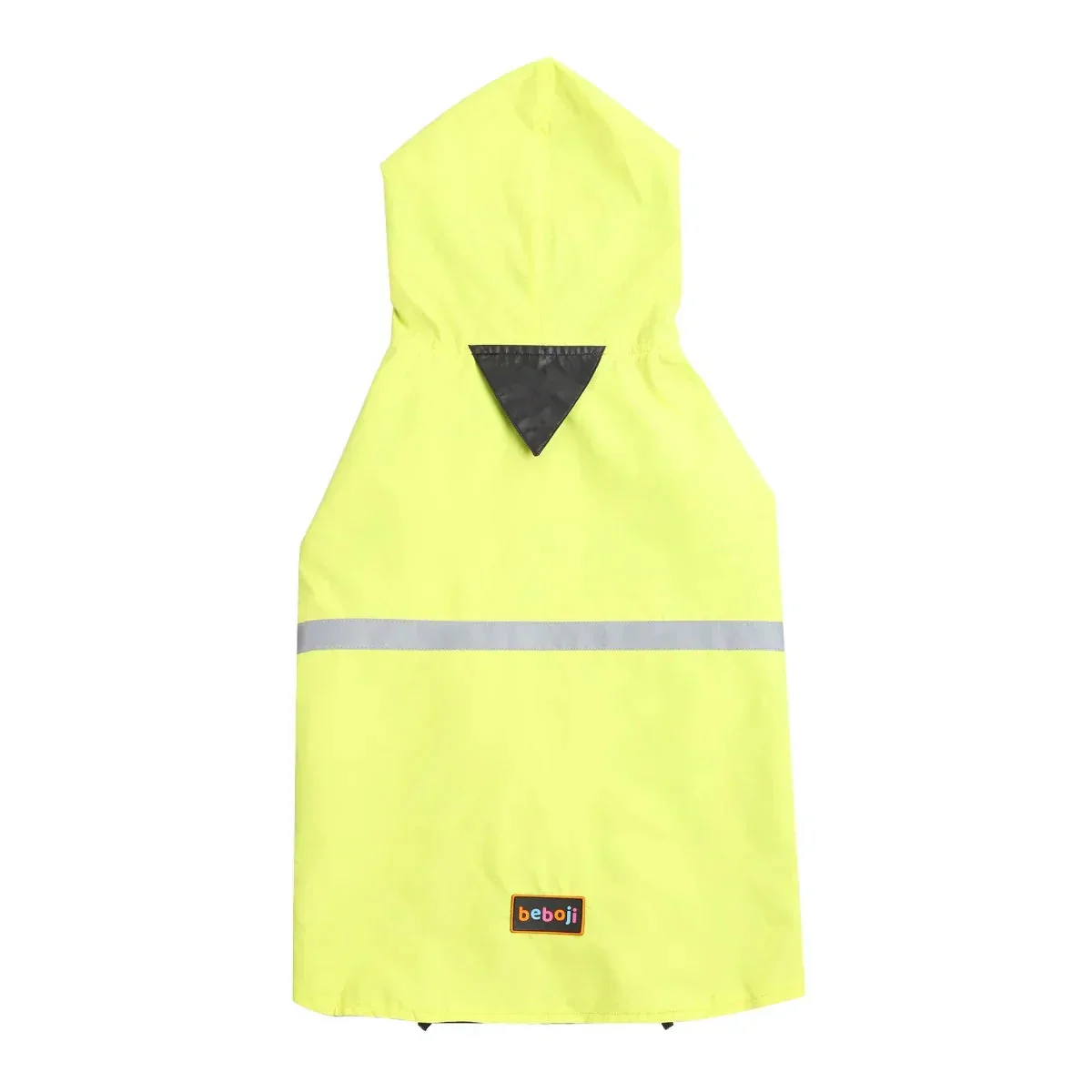 beboji Reflective Raincoat for Dogs with Hoodie -Green-S - Image 4
