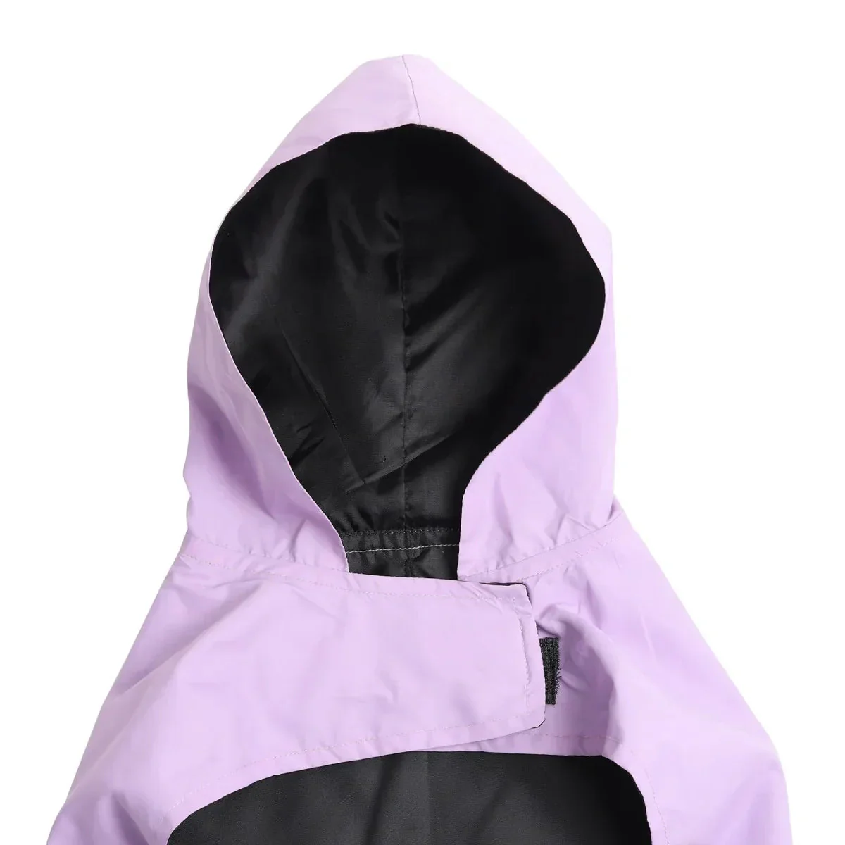 beboji Reflective Raincoat for Dogs with Hoodie -Purple-S - Image 3