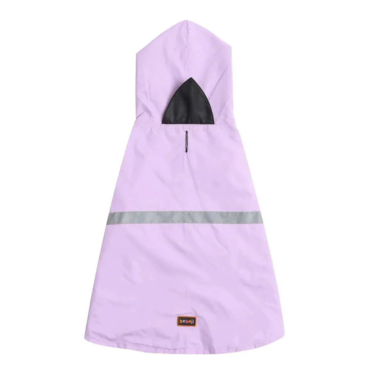 beboji Reflective Raincoat for Dogs with Hoodie -Purple-S - Image 4