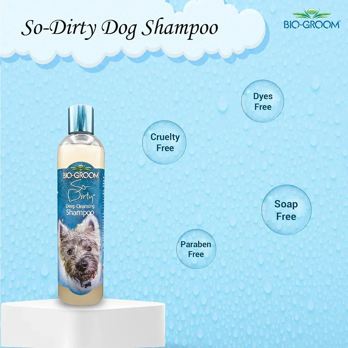 Bio-Groom So-Dirty Deep Cleansing Dog Shampoo - 355 ml - Image 4
