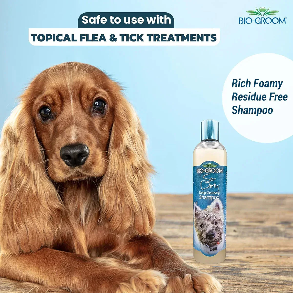 Bio-Groom So-Dirty Deep Cleansing Dog Shampoo - 355 ml - Image 5