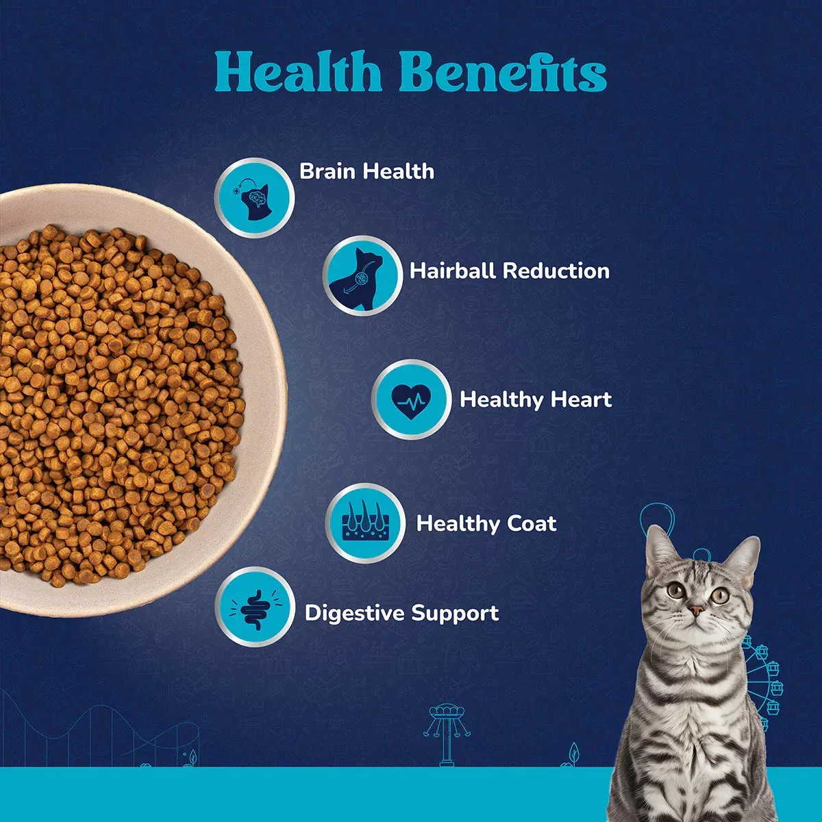 Carniwel Fresh Fish & Shrimp Dry Cat Food, Adult - Image 4