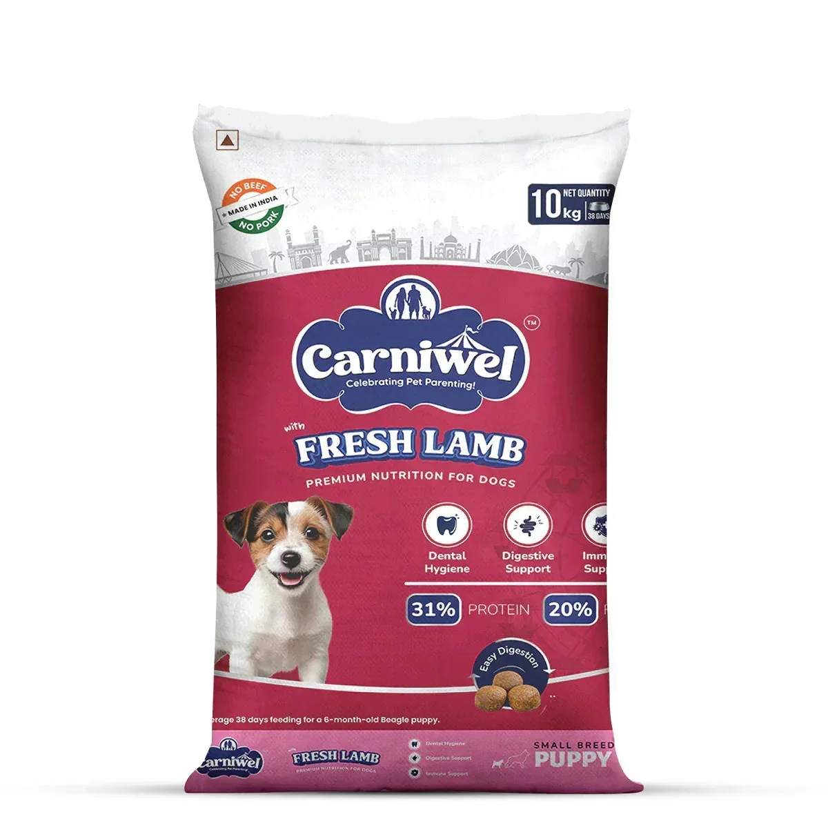Carniwel Fresh Lamb Dry Dog Food for Small Breed, Puppy - Image 11