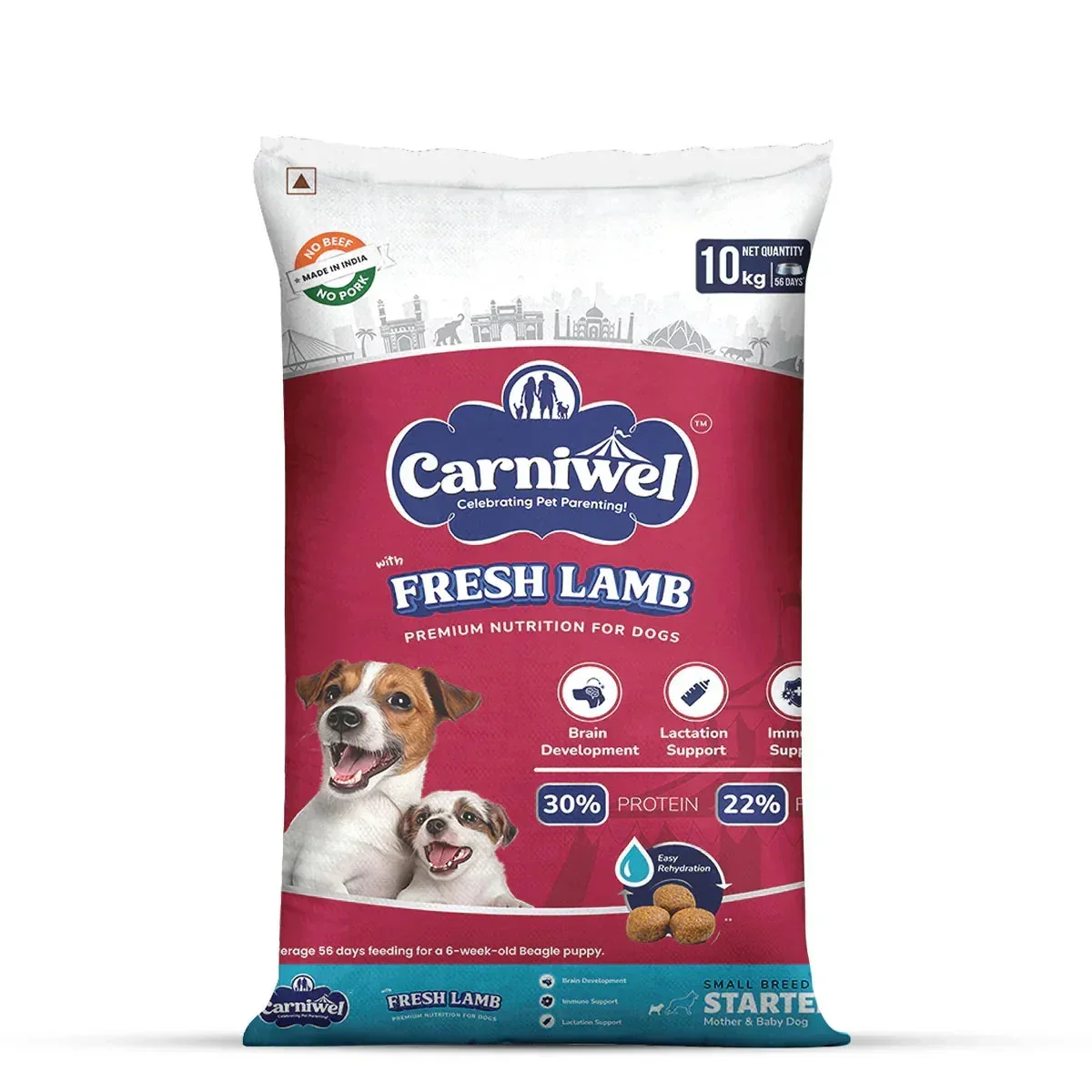 Carniwel Fresh Lamb Dry Dog Food for Small Breed, Starter - Image 11
