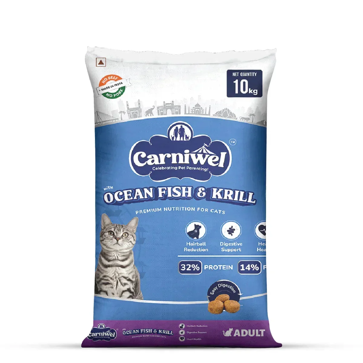 Carniwel Ocean Fish & Krill Dry Cat Food, Adult - Image 11
