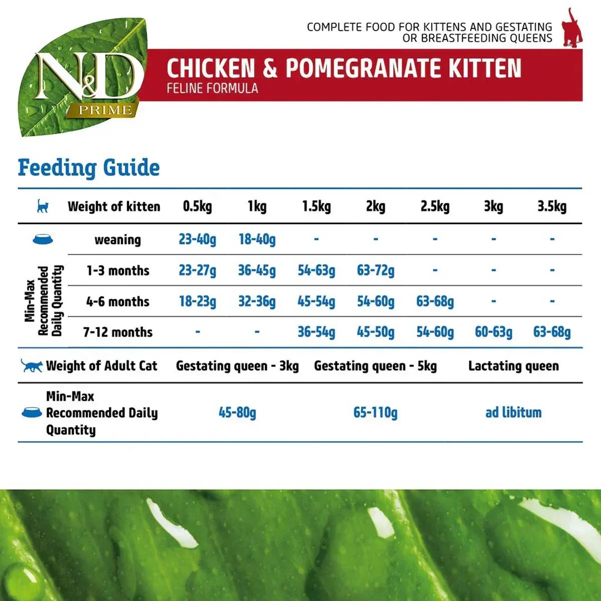 Farmina N&D Grain Free Prime Chicken & Pomegranate Dry Kitten Food - Image 5