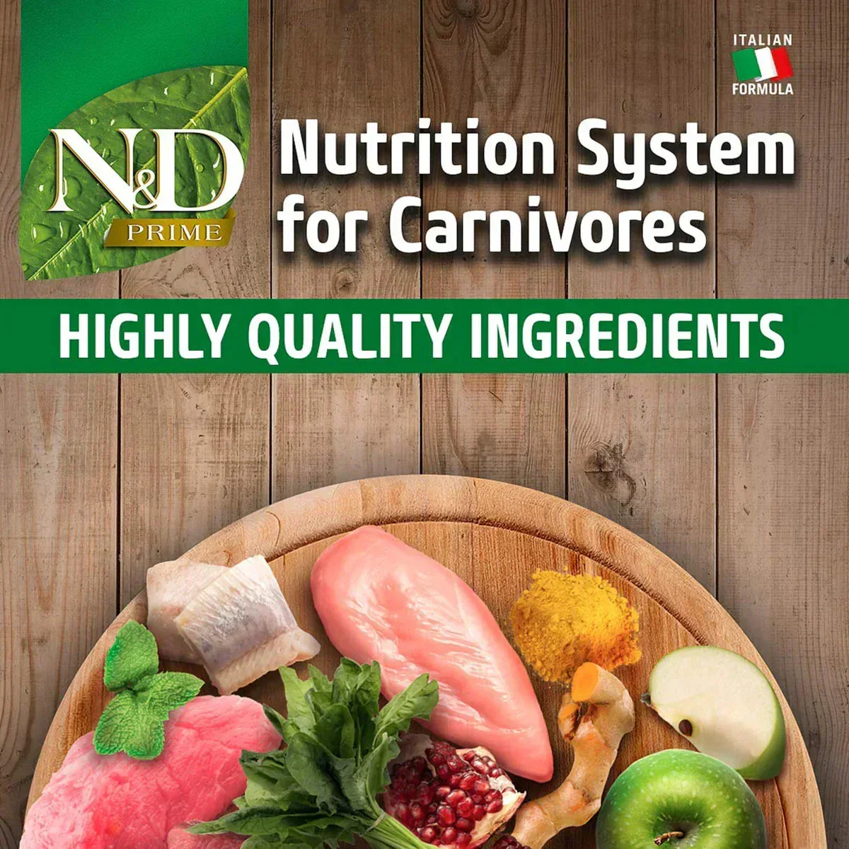 Farmina N&D Grain Free Prime Chicken & Pomegranate Dry Kitten Food - Image 6