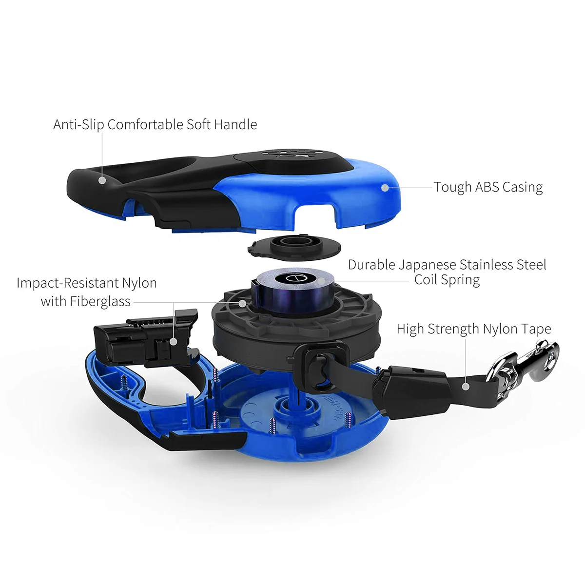 Fida Mars Dog Leash - Blue - Image 4