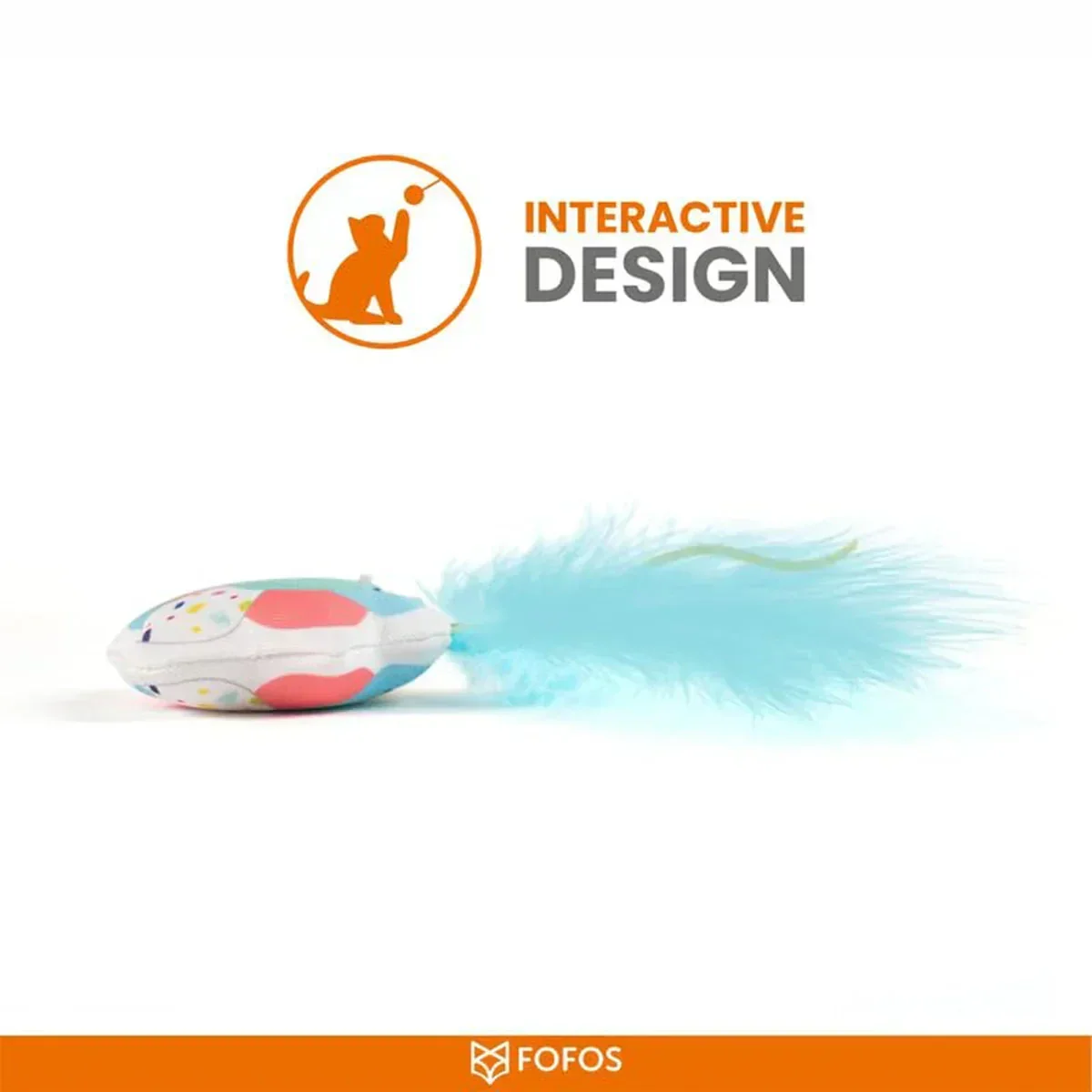 FOFOS Birthday Balloon Cat Toy - Image 5