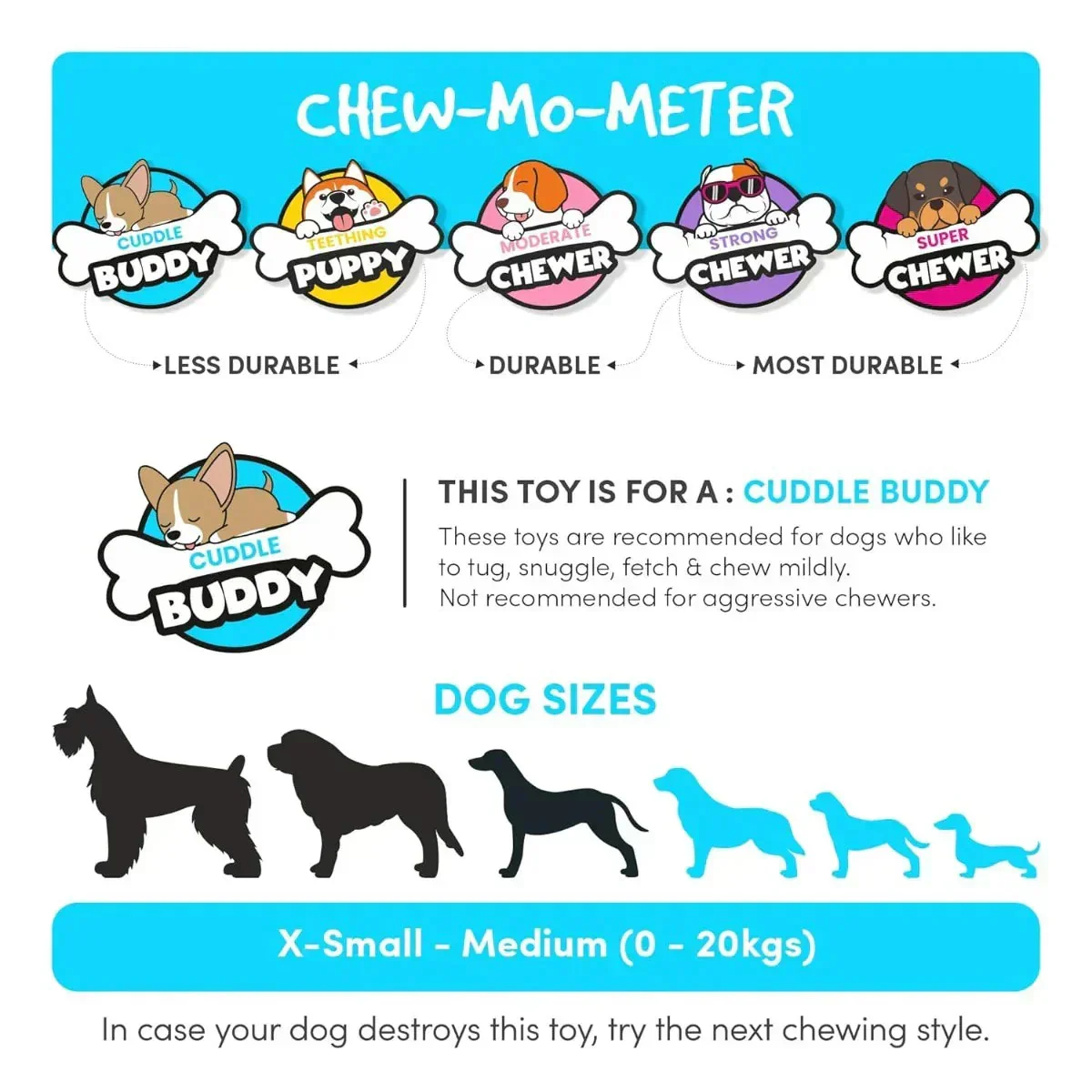 FOFOS Birthday Balloon Dog Toy - Image 3