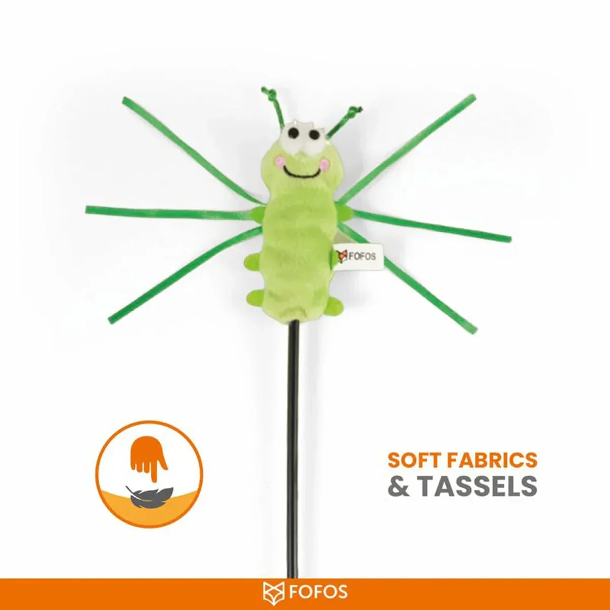 FOFOS Cat Wand Moving Caterpillar - Image 3