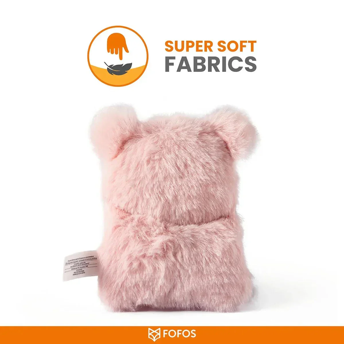 FOFOS Floppy Crinkle Cat Toy Pig - Image 4