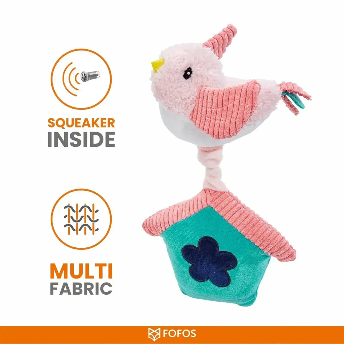 FOFOS Garden Bird House Dog Toy - Image 3