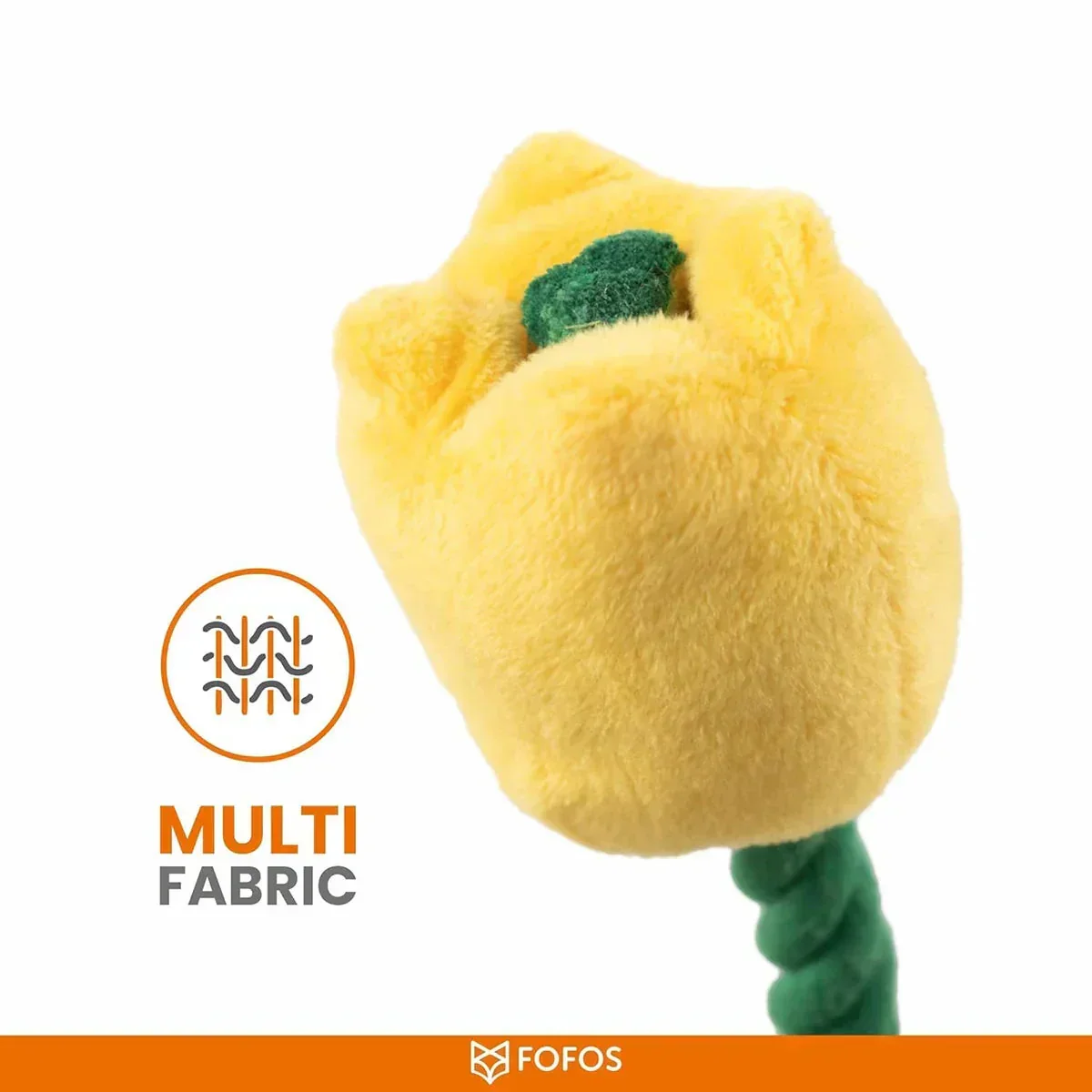 FOFOS Garden Tulip Plush Dog Toy - Image 4