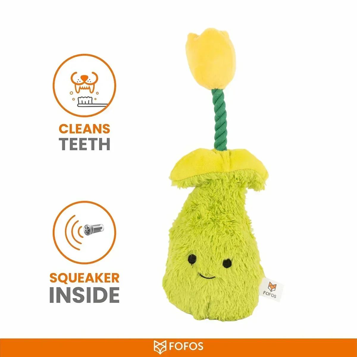 FOFOS Garden Tulip Plush Dog Toy - Image 7