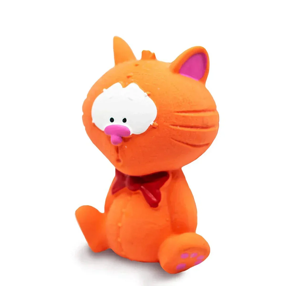 FOFOS Latex Bi Cat Squeaky Dog Toy - Small - Image 3
