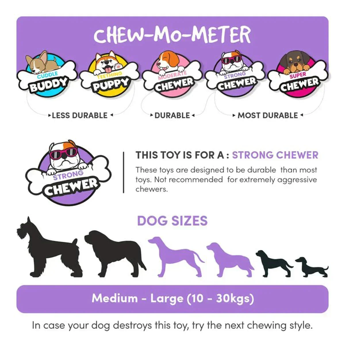 FOFOS Ocean Animal Chewing Squeaky Whale - Image 7