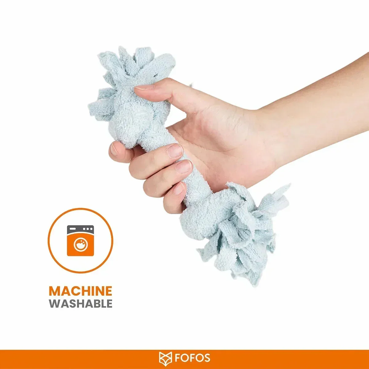 FOFOS Terry Rope 2Knots Puppy Toy - Image 4