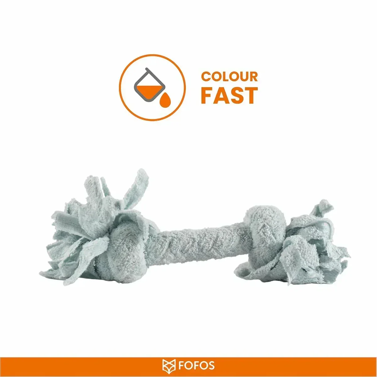 FOFOS Terry Rope 2Knots Puppy Toy - Image 5