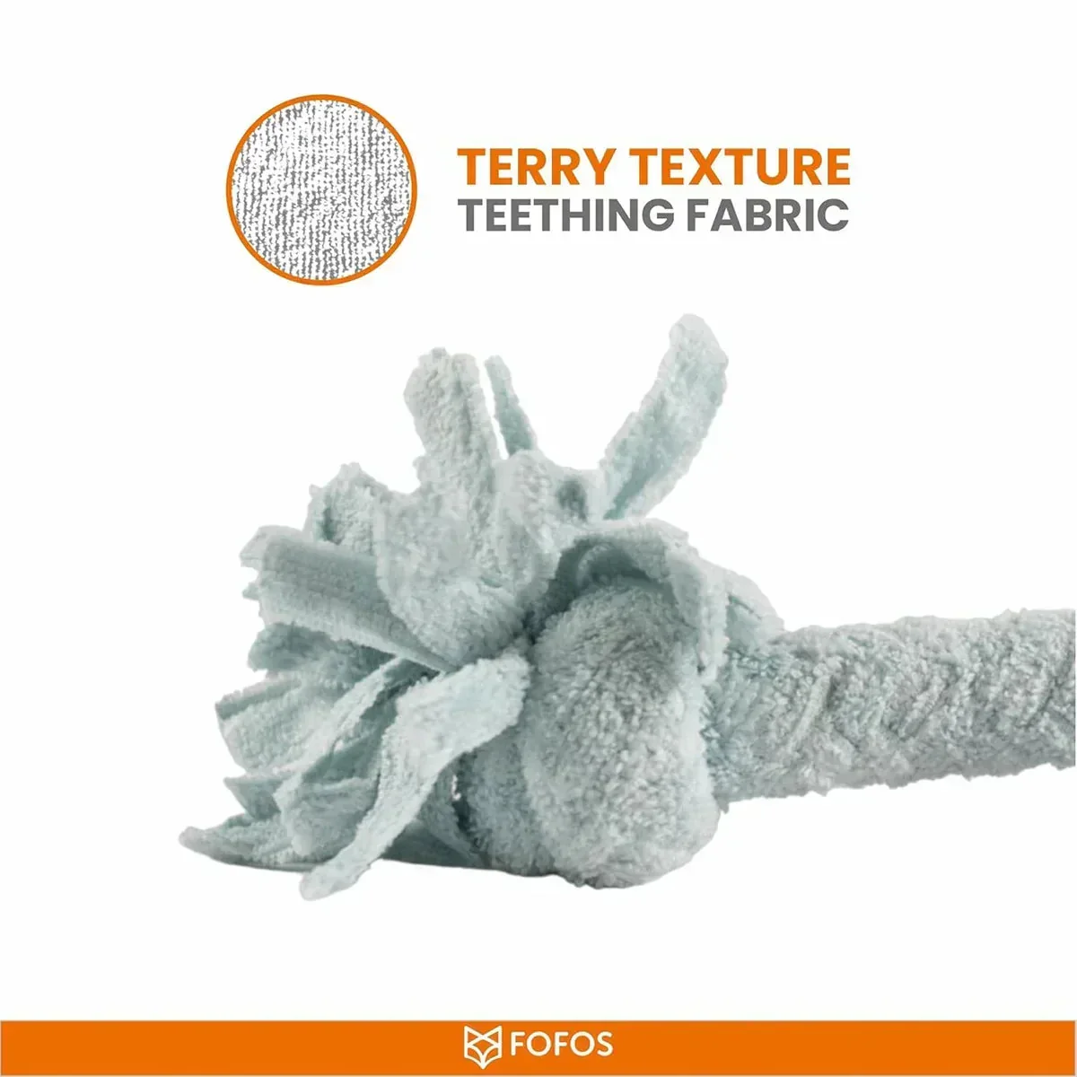 FOFOS Terry Rope 2Knots Puppy Toy - Image 6