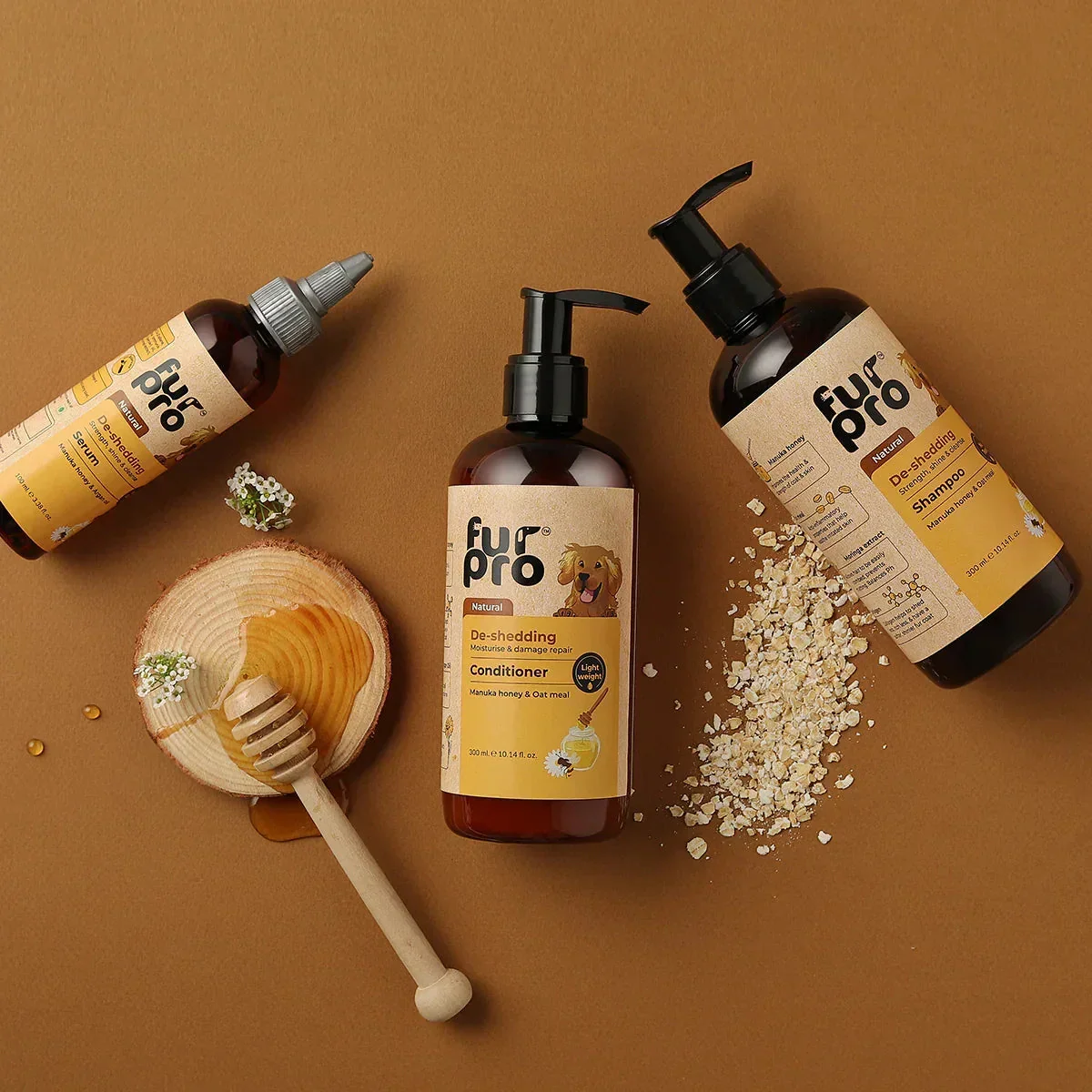 Furpro De-Shedding Dog Shampoo - 300ml  - Image 4
