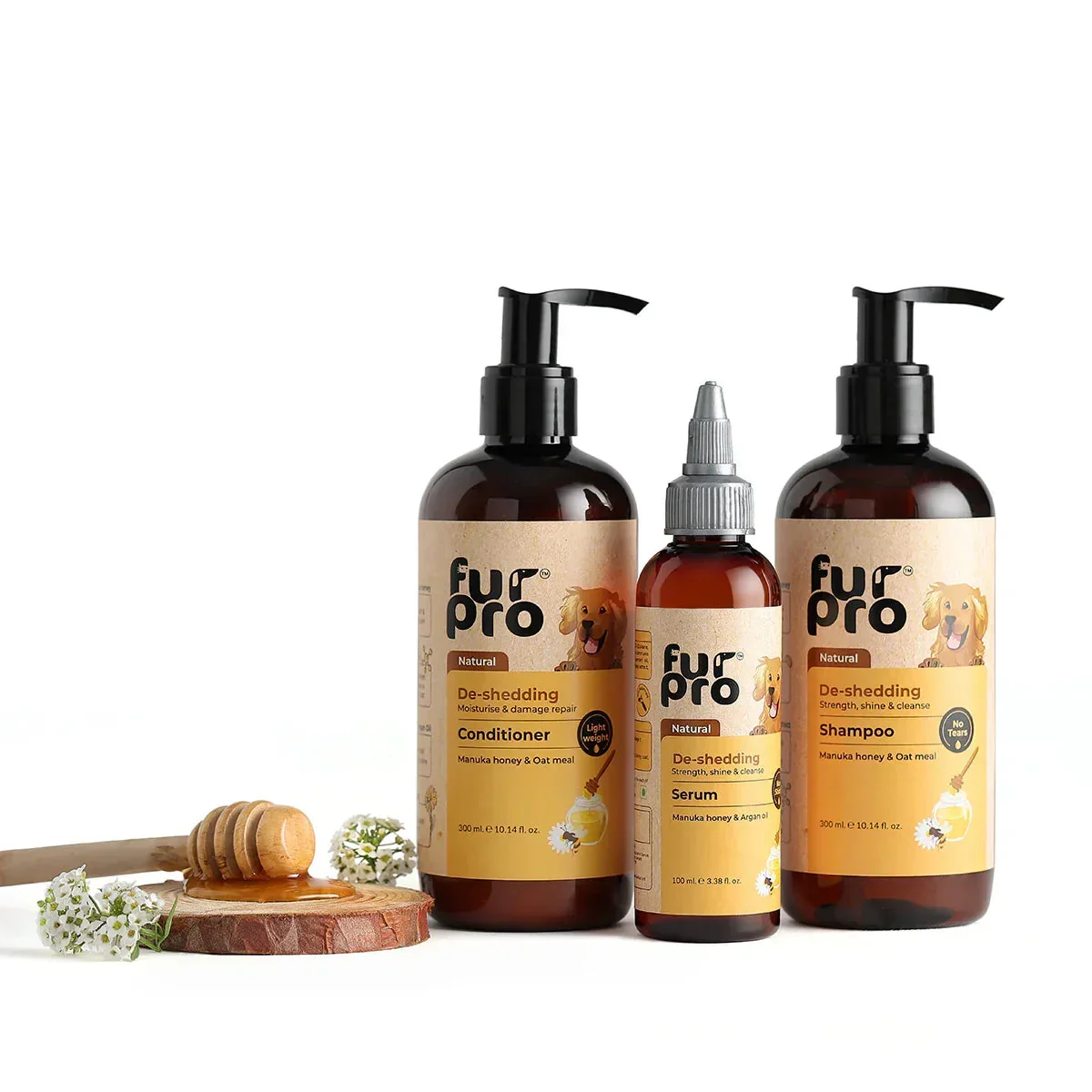 Furpro De-Shedding Dog Shampoo - 300ml  - Image 5
