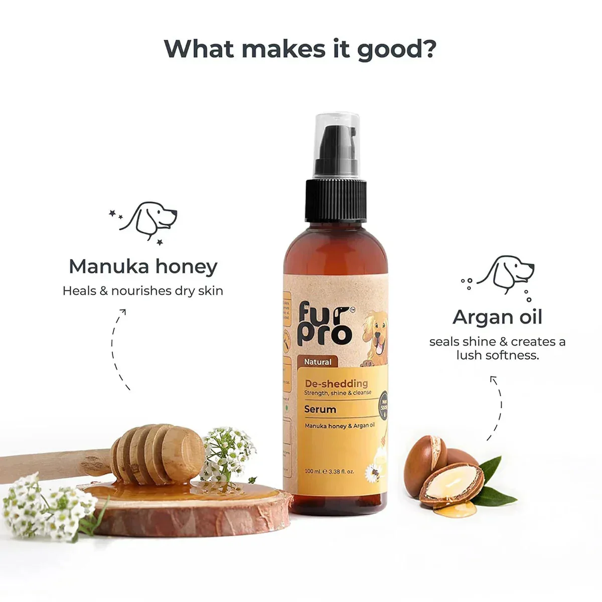 Furpro De-Shedding Serum For Dogs 100ml  - Image 3