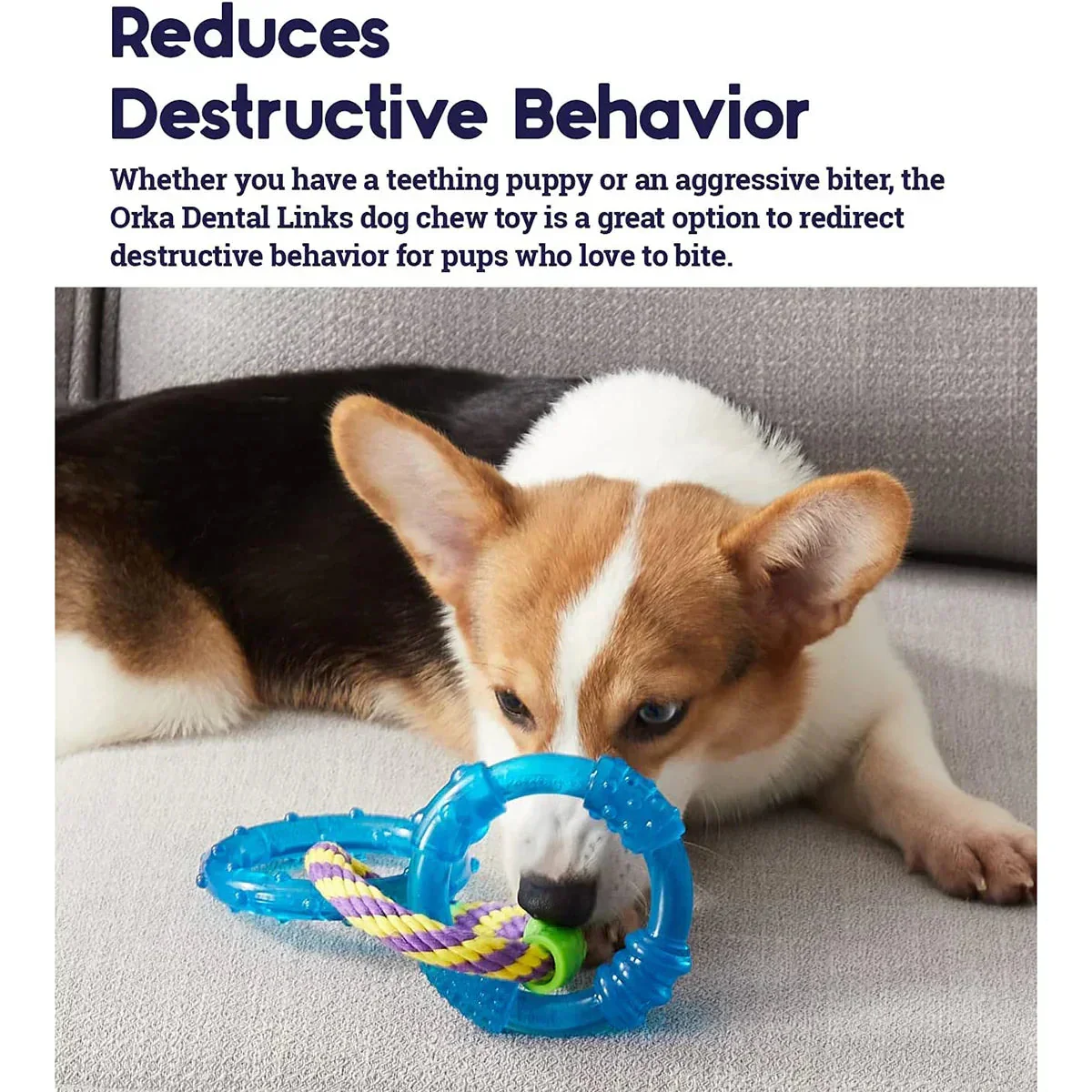 Nina Ottoson Orka Dental Links Dog Chew Toy - Image 4