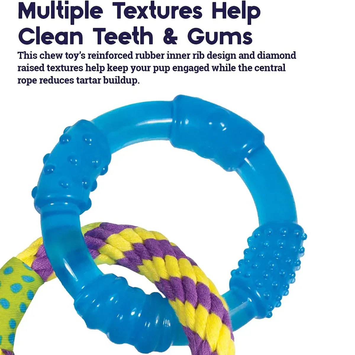 Nina Ottoson Orka Dental Links Dog Chew Toy - Image 6