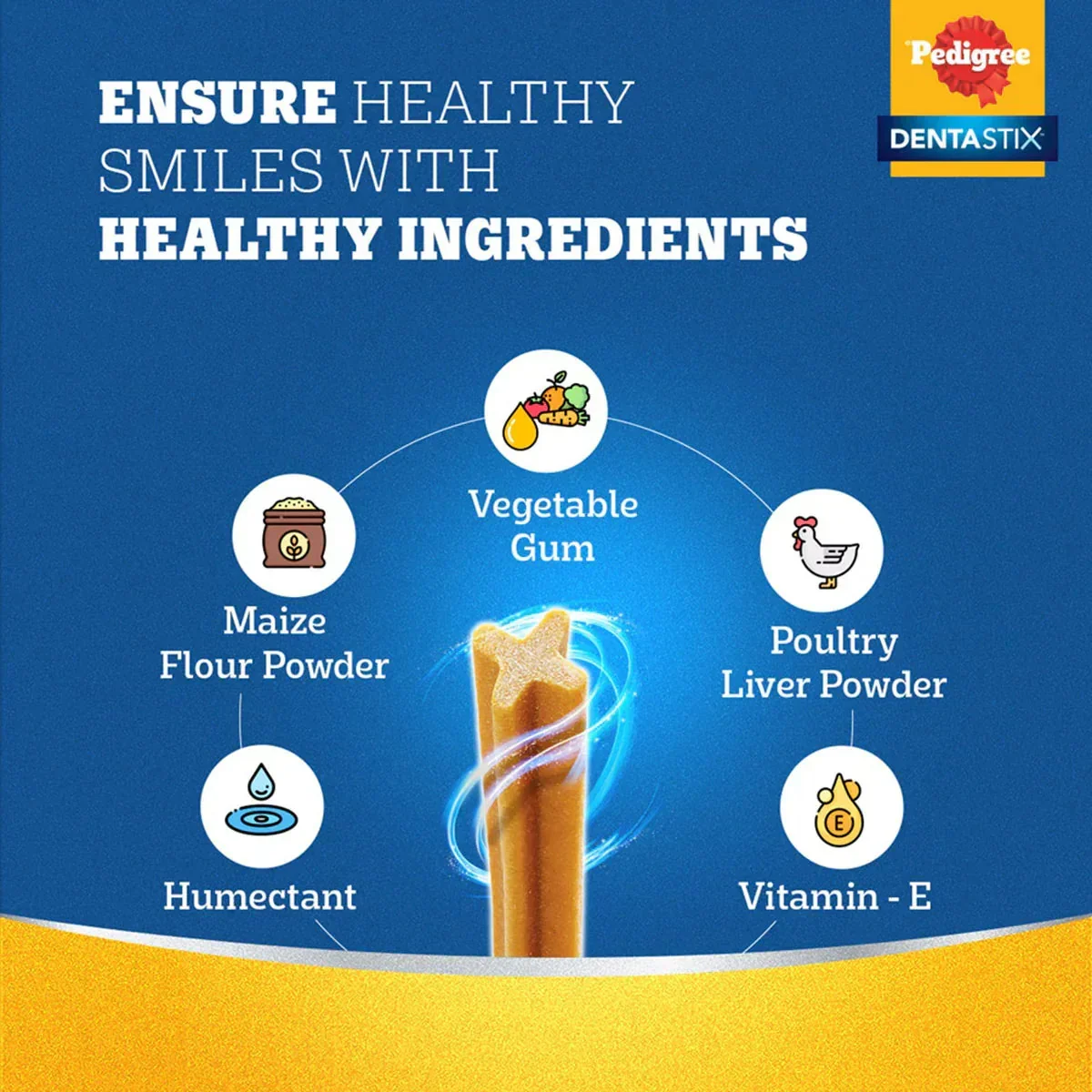 Pedigree Dentastix Dental Dog Treat - Medium Breed - 180gx4 - Image 6