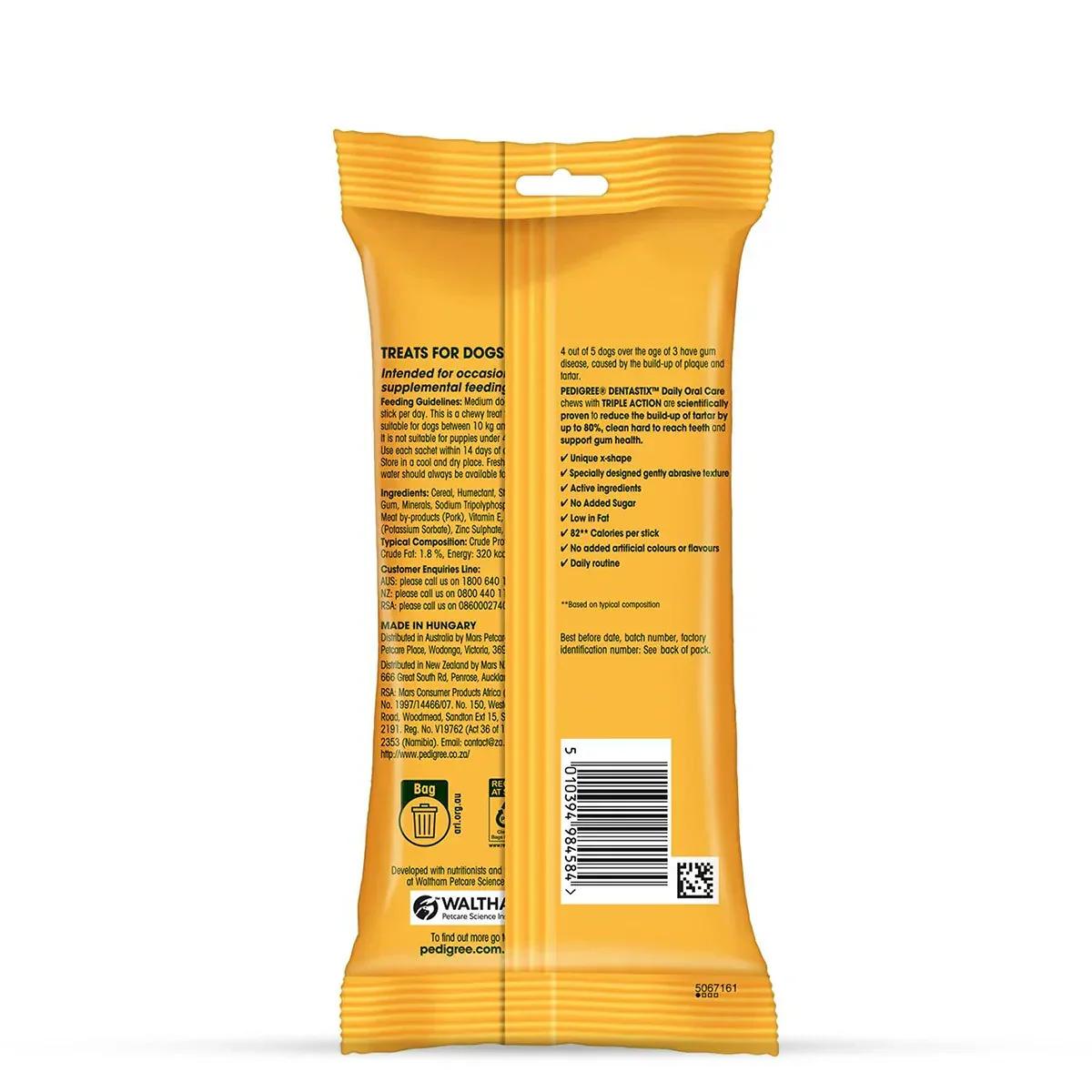 Pedigree Dentastix Oral Care Adult Dog Treat - Large Breed (25+ kg) - Image 10