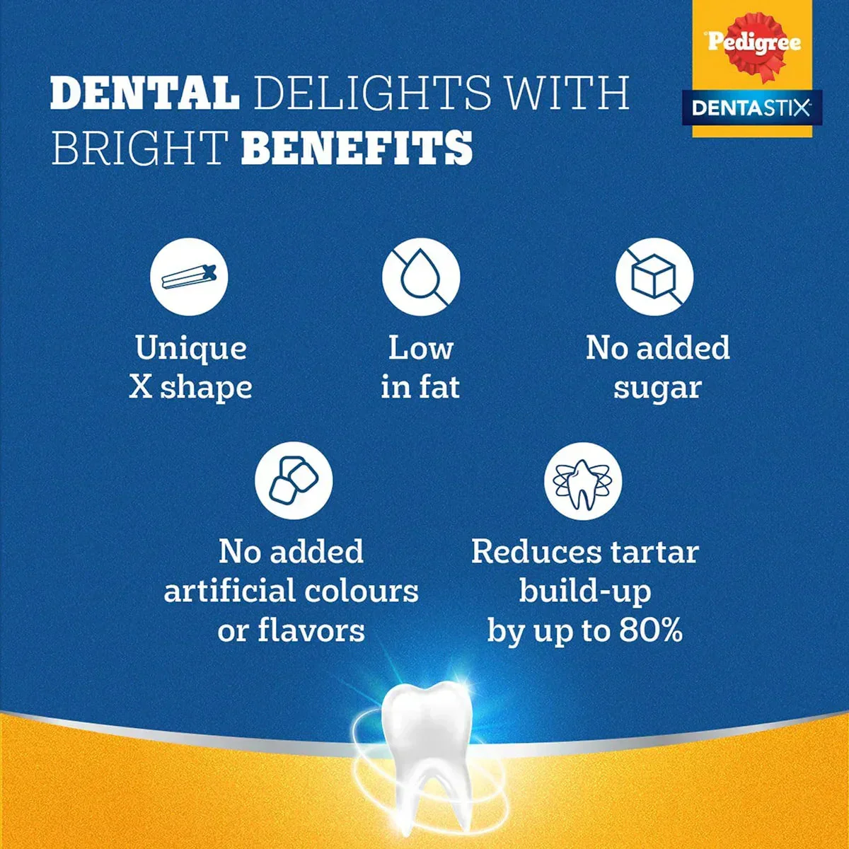 Pedigree Dentastix Oral Care Adult Dog Treat - Large Breed (25+ kg) - Image 4