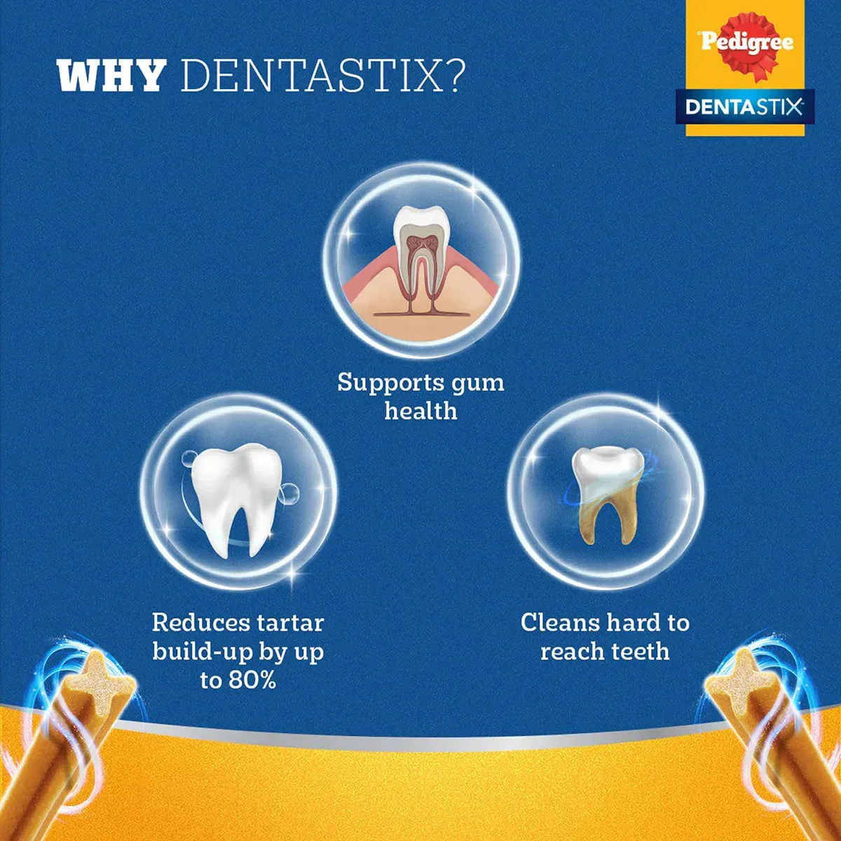 Pedigree Dentastix Oral Care Adult Dog Treat - Large Breed (25+ kg) - Image 5