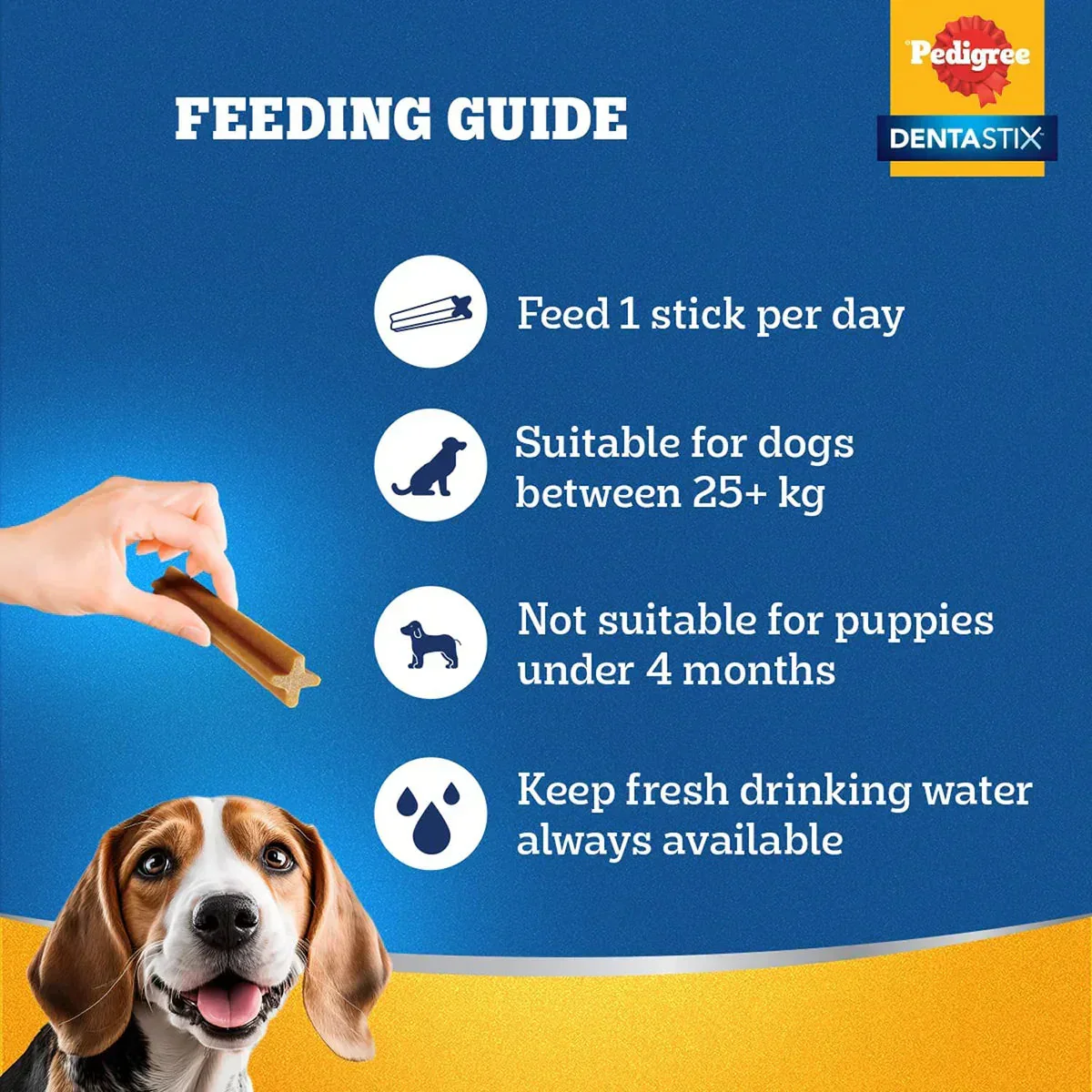 Pedigree Dentastix Oral Care Adult Dog Treat - Large Breed (25+ kg) - Image 8