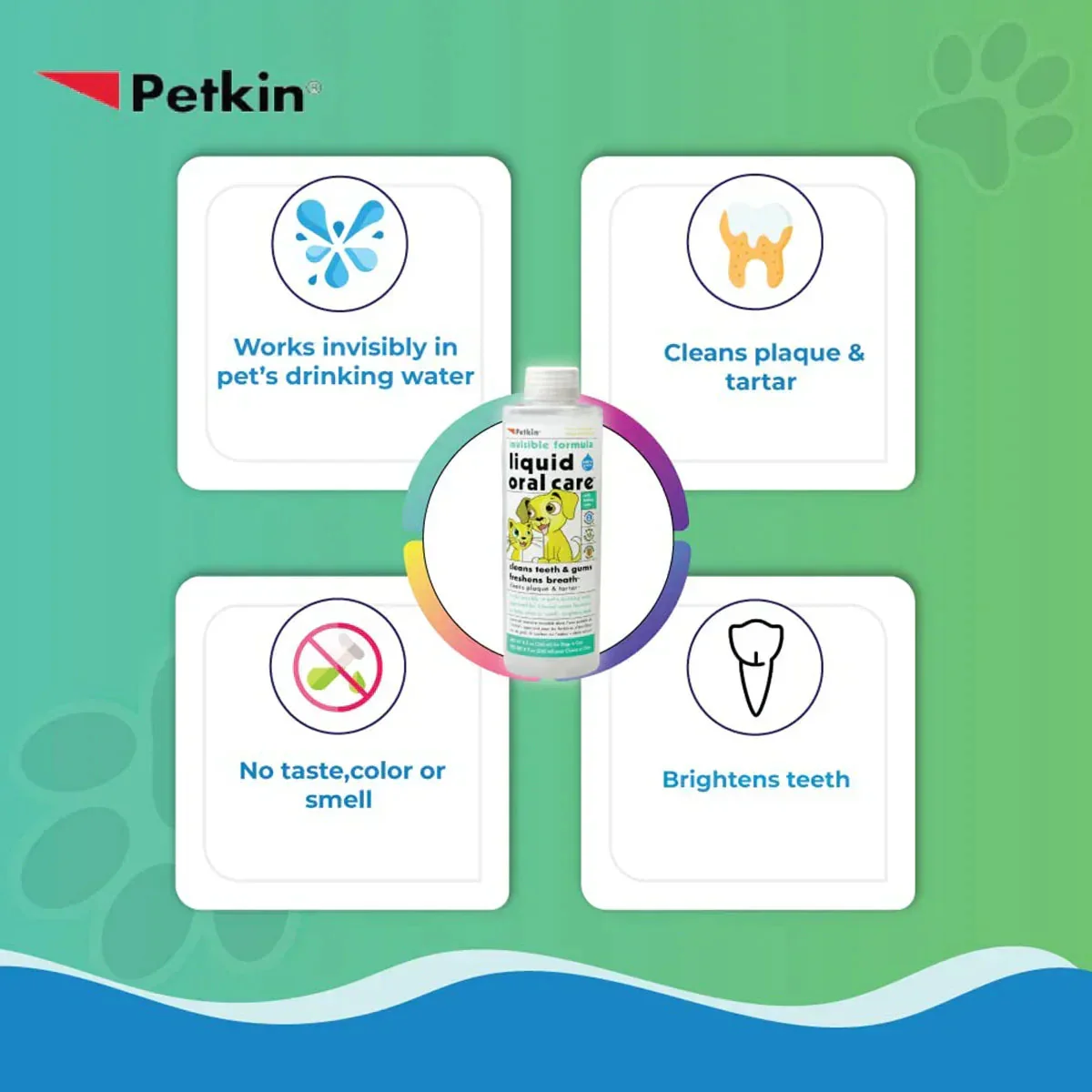 Petkin Pet Liquid Oral Care Invisible Formula for Dog/Cat - Image 3