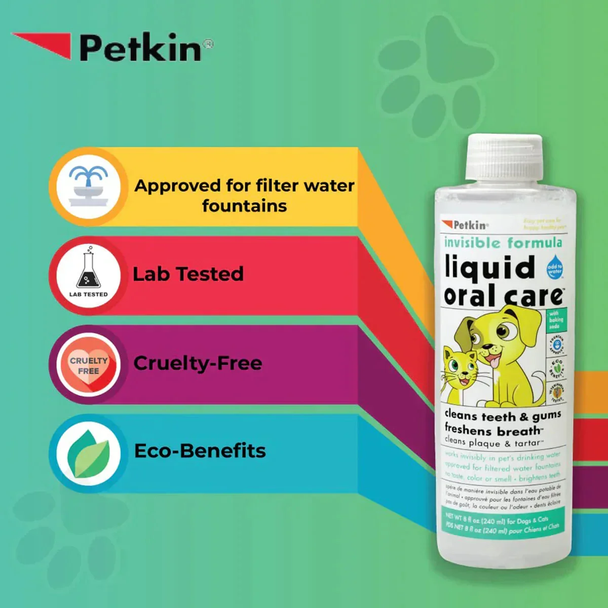 Petkin Pet Liquid Oral Care Invisible Formula for Dog/Cat - Image 4