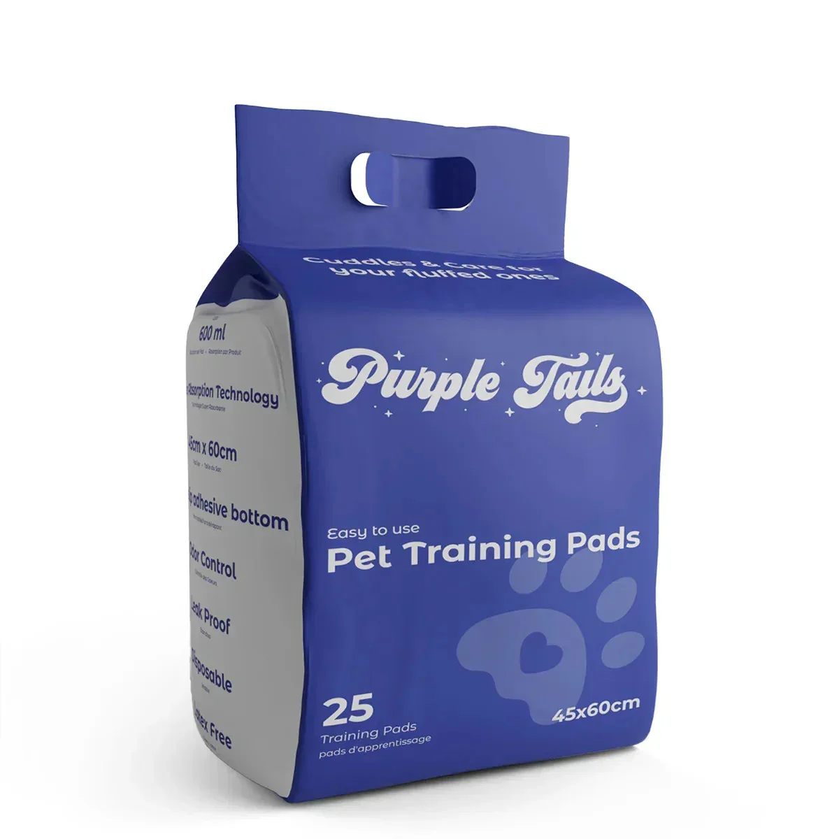 Purple Tails Pet Training Pads - 25 Pads - Image 8
