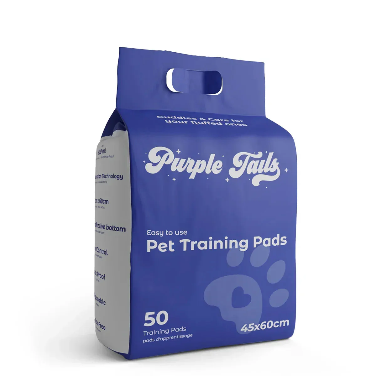 Purple Tails Pet Training Pads - 50 Pads - Image 8